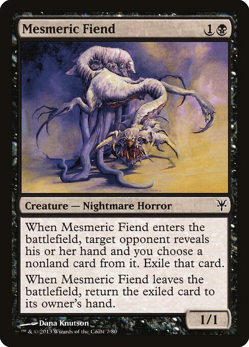 Mesmeric Fiend (7) - Duel Decks: Sorin vs. Tibalt - Game On