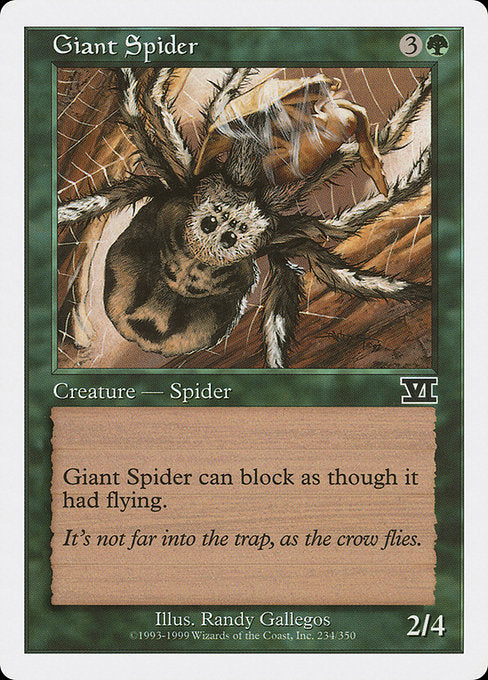 Giant Spider (234) - Classic Sixth Edition - Game On