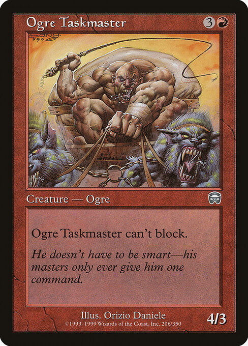 Ogre Taskmaster (206) - Mercadian Masques - Game On