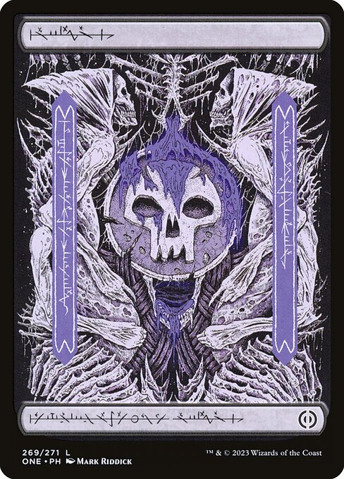 Swamp (269) - FULL ART () () - Phyrexia: All Will Be One - Game On