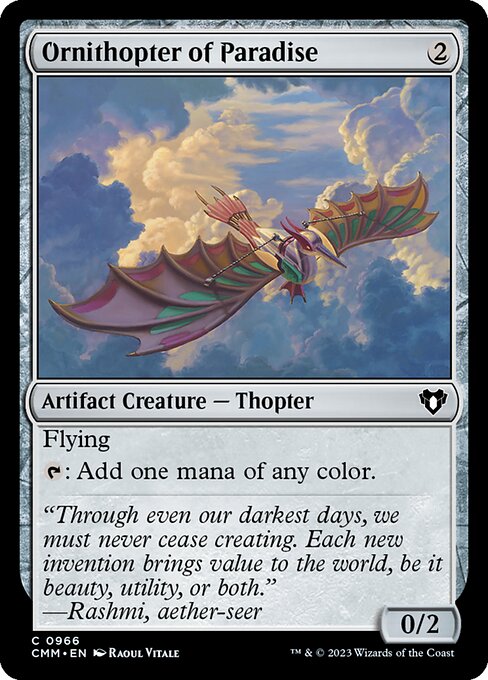 Ornithopter of Paradise (966) - Commander Masters - Game On