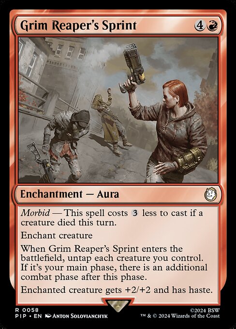 Grim Reaper's Sprint (58) (Foil) - Fallout - Game On