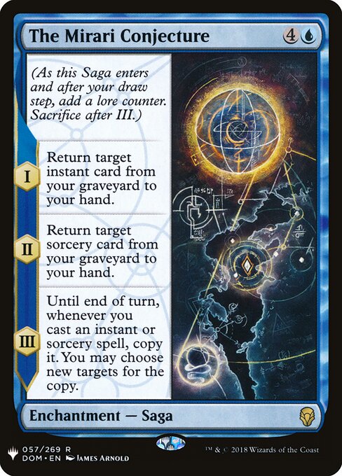 The Mirari Conjecture (DOM-57) - The List - Game On