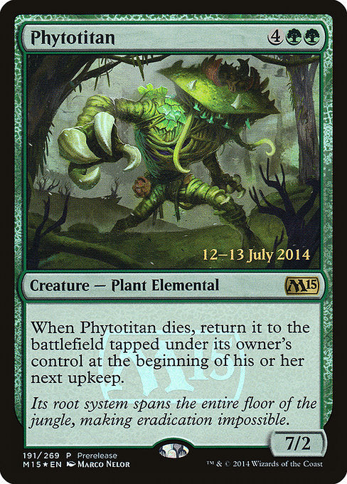 Phytotitan (191) (Foil) - Magic 2015 Promos - Game On