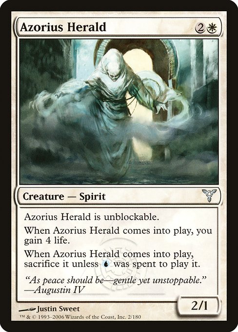 Azorius Herald (2) - Dissension - Game On