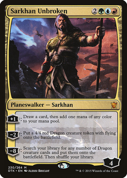 Sarkhan Unbroken (230) - Dragons of Tarkir - Game On
