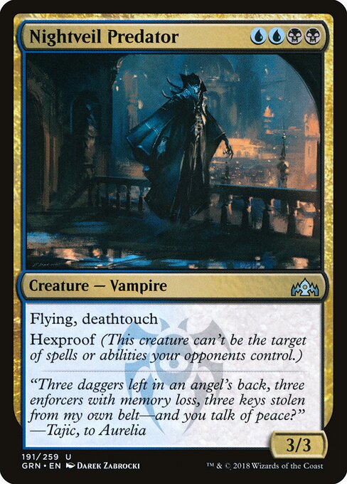 Nightveil Predator (191) - Guilds of Ravnica - Game On