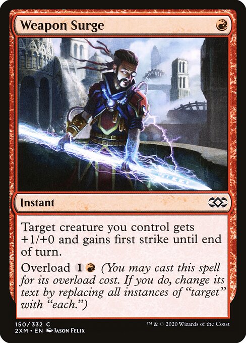 Weapon Surge (150) (Foil) - Double Masters - Game On