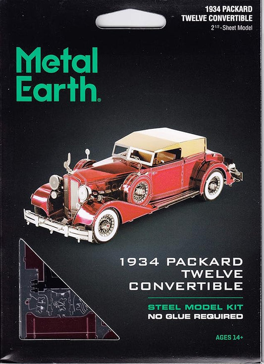 1934 Packard Twelve Convertible - COLOR - Game On