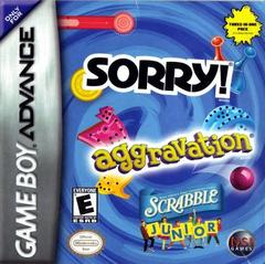 Aggravation / Sorry / Scrabble Jr - GameBoy Advance (Loose (Game Only)) - Game On