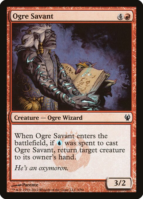 Ogre Savant (9) - Duel Decks: Izzet vs. Golgari - Game On