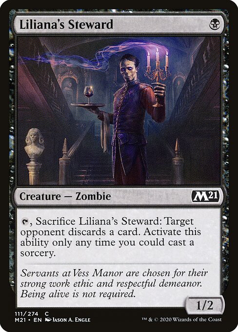 Liliana's Steward (111) - Core Set 2021 - Game On