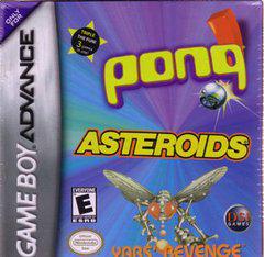Pong / Asteroids / Yar's Revenge - GameBoy Advance (Loose (Game Only)) - Game On