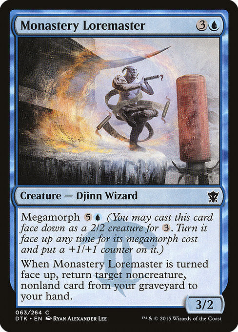 Monastery Loremaster (63) (Foil) - Dragons of Tarkir - Game On