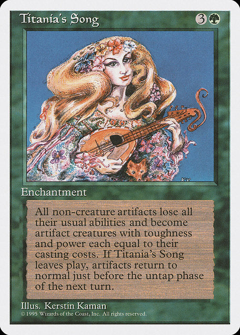Titania's Song (276) - Fourth Edition - Game On