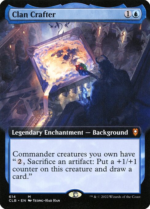 Clan Crafter (614) - EXTENDED ART - Commander Legends: Battle for Baldur's Gate - Game On