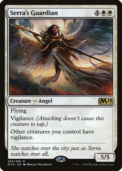Serra's Guardian (284) - Core Set 2019 - Game On