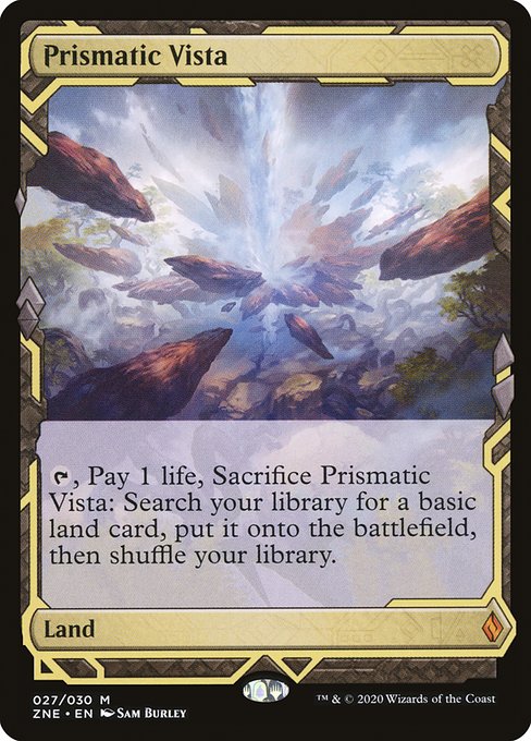 Prismatic Vista (27) (Foil) - Zendikar Rising Expeditions - Game On