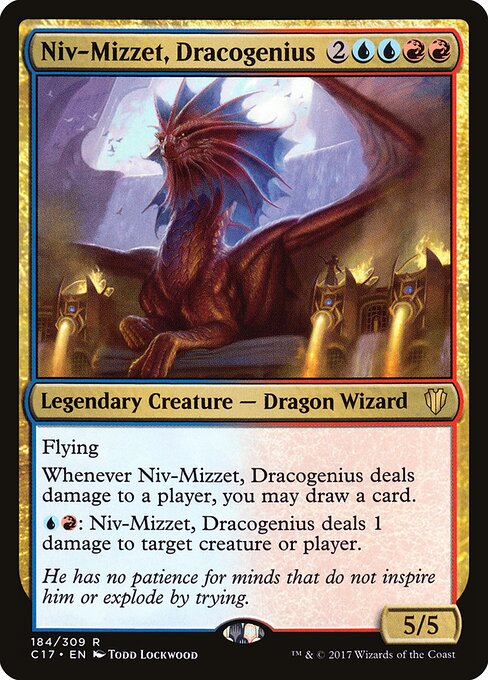 Niv-Mizzet, Dracogenius (184) - Commander 2017 - Game On