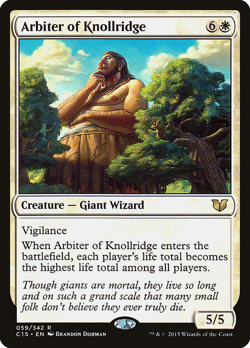 Arbiter of Knollridge (59) - Commander 2015 - Game On