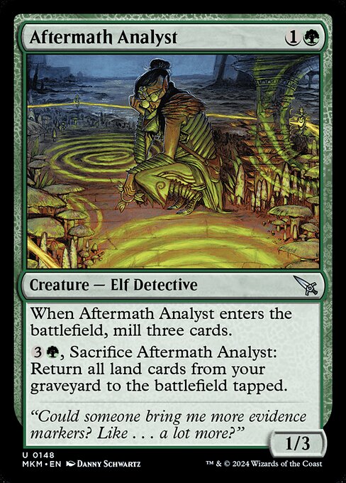 Aftermath Analyst (148) (Foil) - Murders at Karlov Manor - Game On