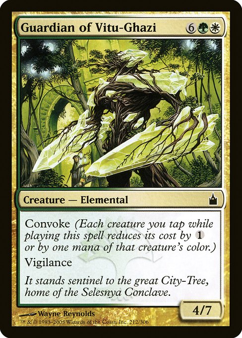 Guardian of Vitu-Ghazi (212) (Foil) - Ravnica: City of Guilds - Game On