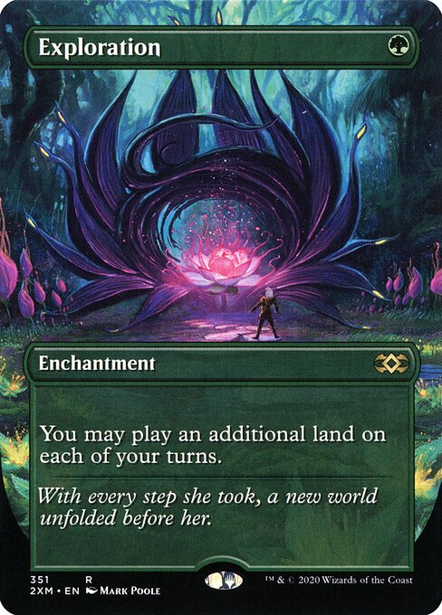 Exploration (351) - BORDERLESS - FULL ART - Double Masters - Game On