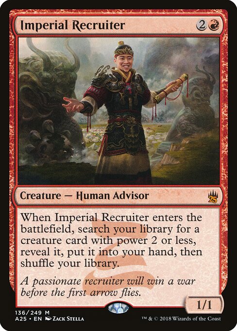 Imperial Recruiter (136) - Masters 25 - Game On