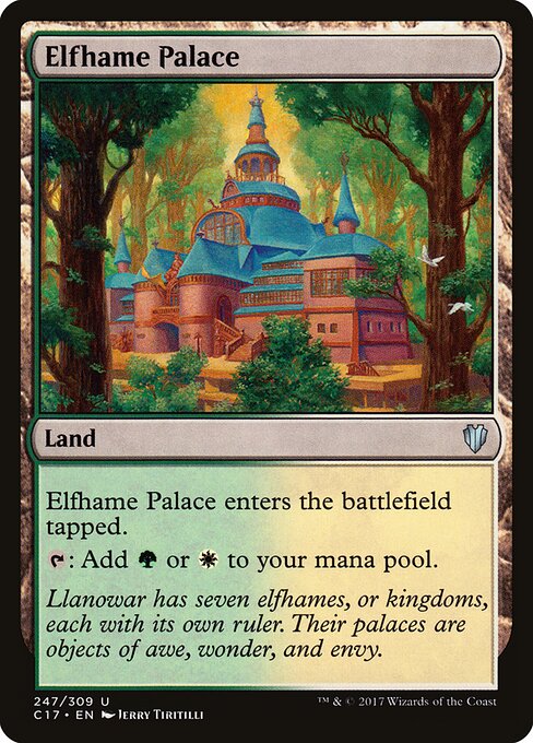 Elfhame Palace (247) - Commander 2017 - Game On