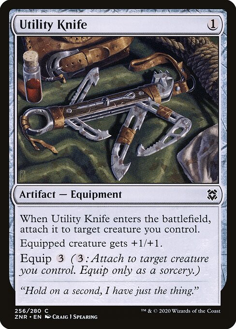 Utility Knife (256) - Zendikar Rising - Game On
