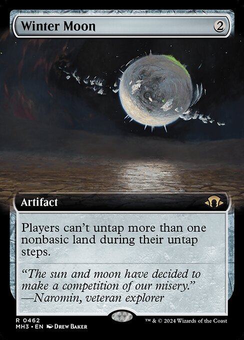 Winter Moon (462) - EXTENDED ART (Foil) - Modern Horizons 3 - Game On