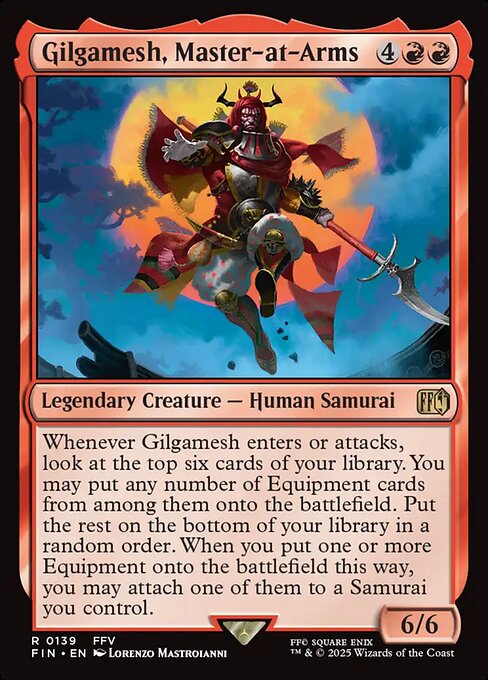 Gilgamesh, Master-at-Arms (139) (Foil) - Final Fantasy - Game On
