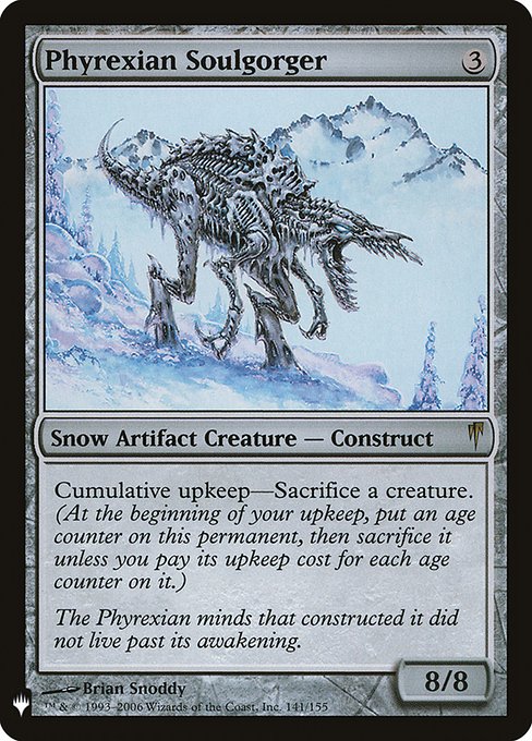Phyrexian Soulgorger (CSP-141) - The List - Game On