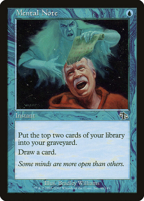 Mental Note (46) (Foil) - Judgment - Game On