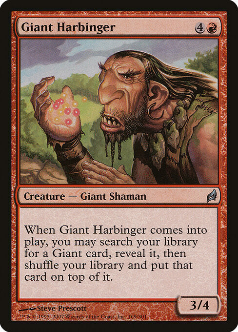 Giant Harbinger (169) - Lorwyn - Game On