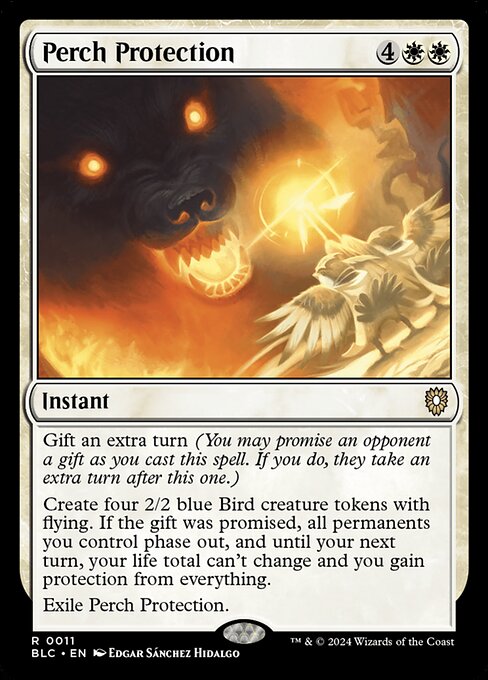 Perch Protection (11) - Bloomburrow Commander - Game On