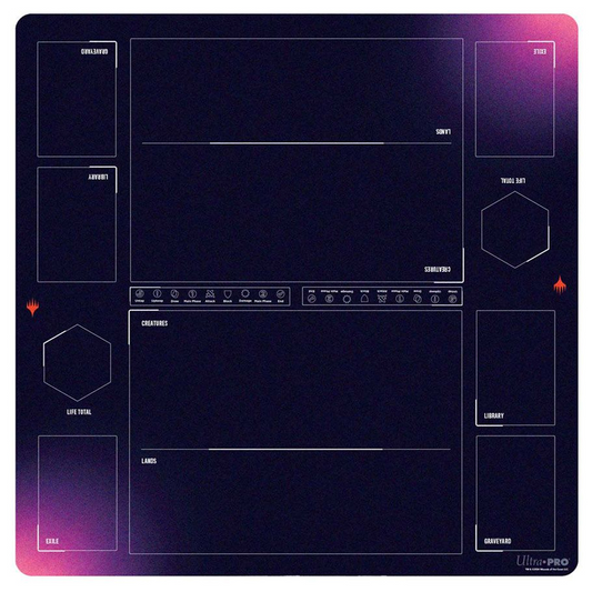 2 Player Playmat with zones - Game On