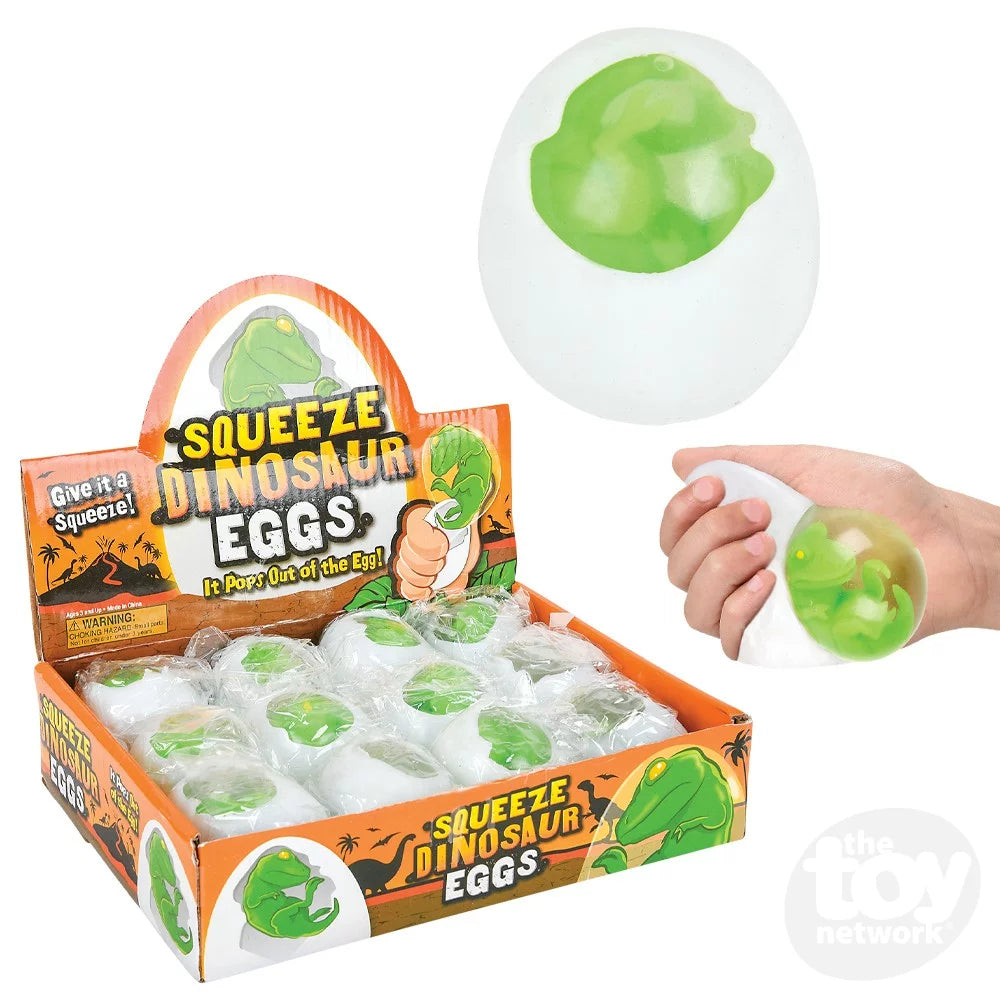 2.75" Squeeze Dinosaur Egg - Game On