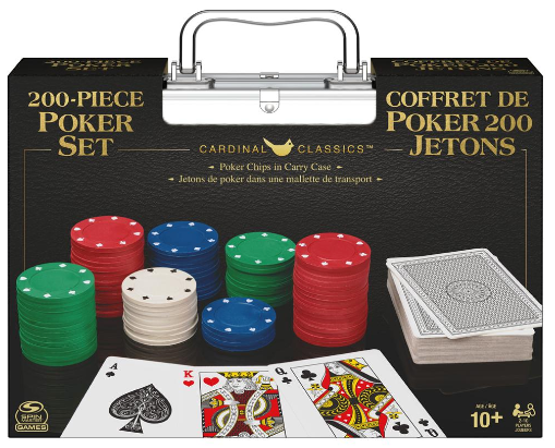 200pc Poker Set - Classic - Game On