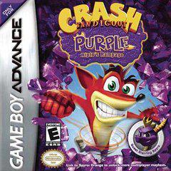 Crash Bandicoot Purple - GameBoy Advance (Loose (Game Only)) - Game On