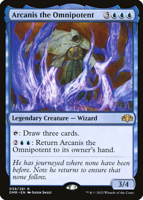 Arcanis the Omnipotent (39) (Foil) - Dominaria Remastered - Game On