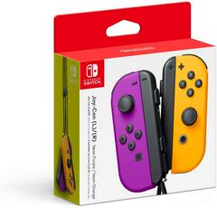 Joy-Con Neon Purple & Neon Orange - Nintendo Switch (Complete In Box) - Game On