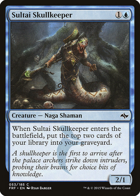 Sultai Skullkeeper (53) (Foil) - Fate Reforged - Game On