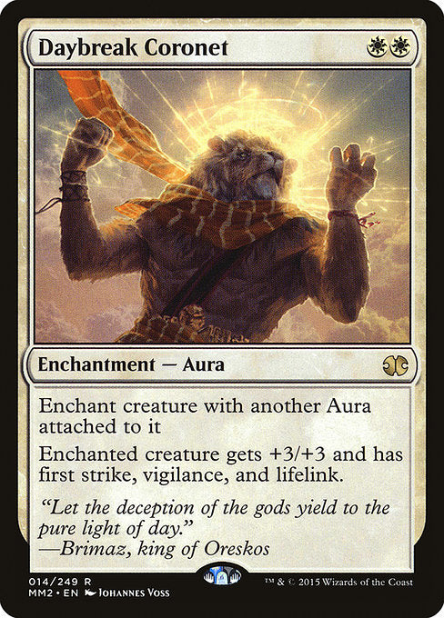 Daybreak Coronet (14) - Modern Masters 2015 - Game On