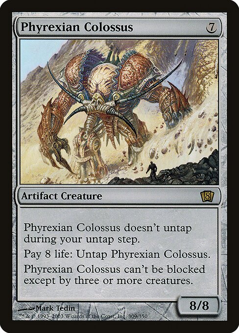 Phyrexian Colossus (309★) - Eighth Edition - Game On