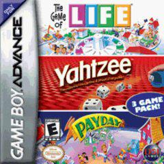 Life/Yahtzee/Payday - GameBoy Advance (Loose (Game Only)) - Game On