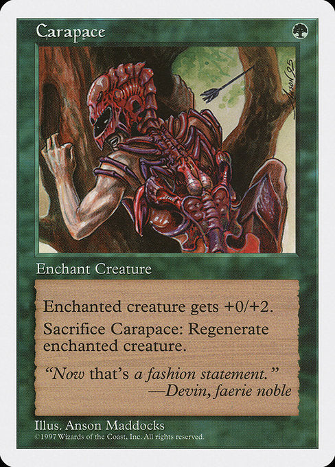 Carapace (281) - Fifth Edition - Game On