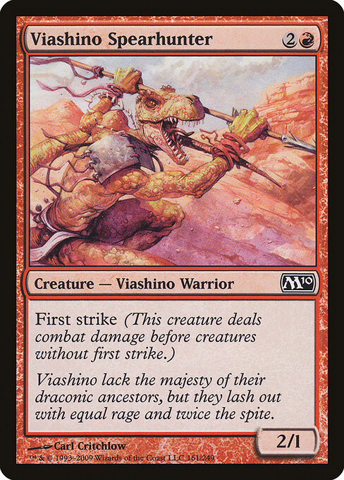 Viashino Spearhunter (161) - Magic 2010 - Game On