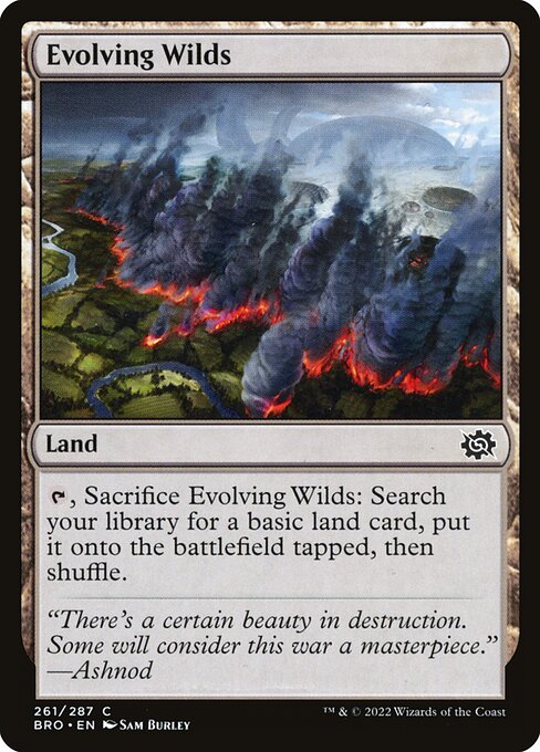 Evolving Wilds (261) - The Brothers' War - Game On