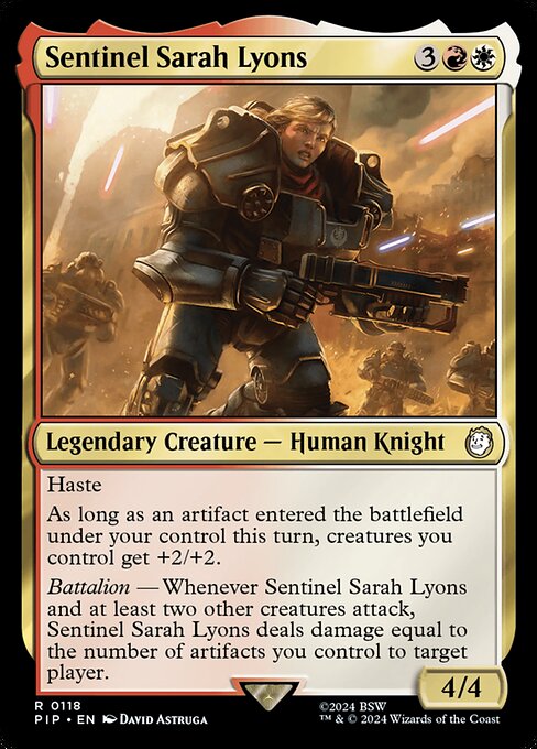 Sentinel Sarah Lyons (118) - Fallout - Game On